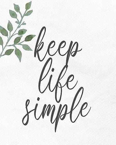 Simple Signs Print