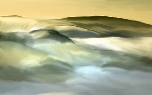 Over The Hills Art Print