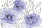 Very Peri Floral Art Print