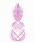 Pineapple Layers 1 V2 Art Print