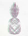 Pineapple Layers 1 Kitchen Print