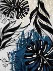 Palms in the Wind 1 Art Print
