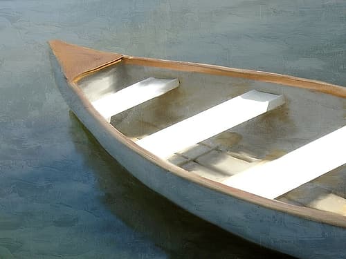 Canoe Time Coastal Print