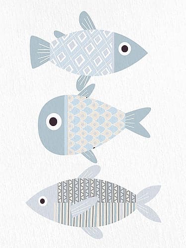 Fish 2 Coastal Print