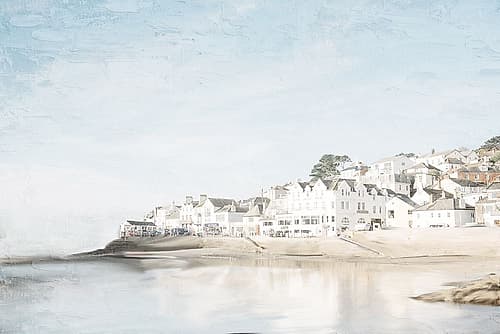Edge Of The Water Coastal Print
