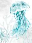 Jelly Swim 2 Art Print