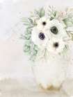 Vase of White 2 Art Print