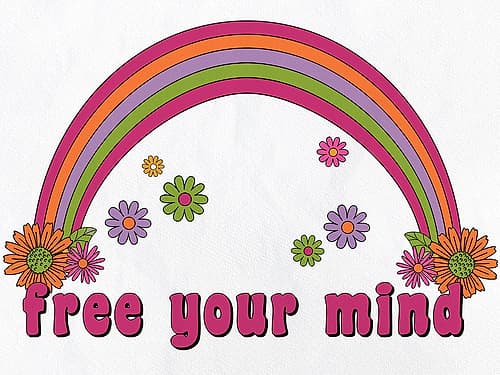 Free your Mind Inspirational Print