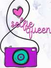 Selfie Queen Art Print