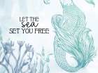 Let The Sea Coastal Print