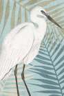 Beach Crane Art Print