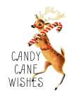Reindeer Christmas 4 Art Print