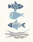 Stacked 2 Art Print