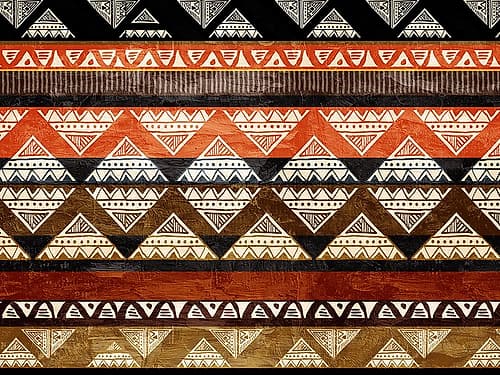 Ethnic B Patterns Print