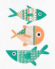 Bright Fish 1 Art Print