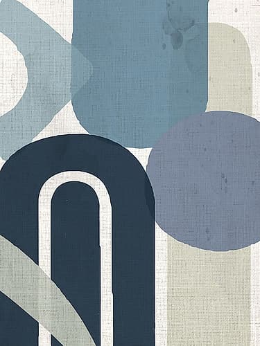 Abstract Shape 1 Art Print by Kimberly Allen