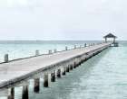 White Pier Coastal Print