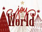 Joy to the Word Trees Art Print