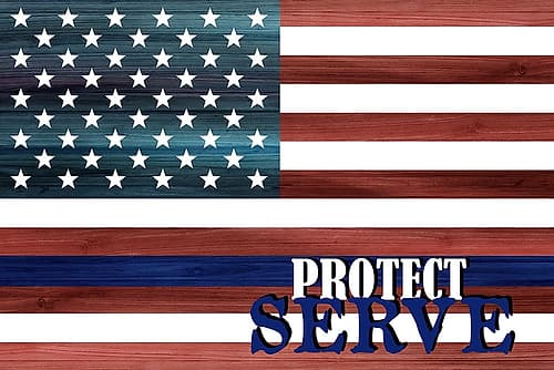 Protect Serve Americana Print