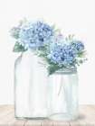 Hydrangea Glass 1 Art Print