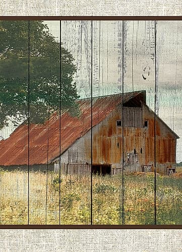 Farmhouse Barn Art Print