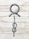 Knots 1 Art Print