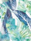 Palms Watercolor 1 Art Print