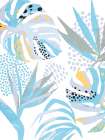 Modern Palms 1 Botanical Print