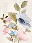 Floral Garden 1 Art Print
