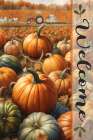 Pumpkin Field Art Print