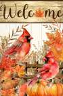 Cardinal Fence Art Print