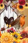Fall Birdhouse Art Print