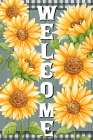 Sunflower Welcome Art Print