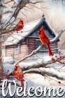 Cardinal Snow Art Print