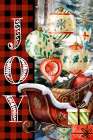 Plaid Joy Christmas Art Print