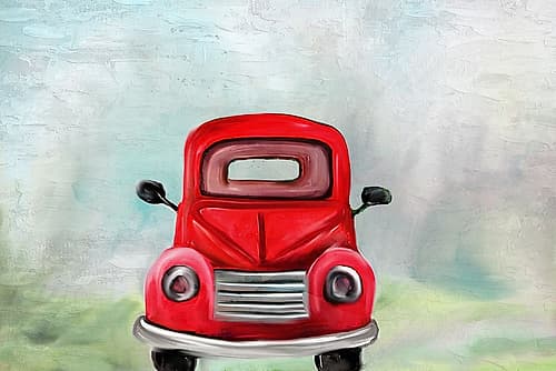 Red Country Leisure Print