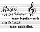 Music Expresses Minimalist Print