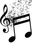 Bold Notes 1 Art Print