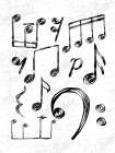 Doodle Notes 2 Art Print