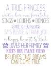 True Princess 2 Art Print