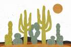 Desert Cactus Art Print