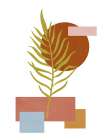 Desert Leaf 1 Art Print