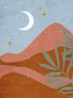 Desert Night Art Print