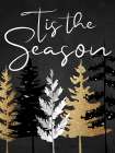 Tis The Season_Black And White Art Print