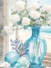 Sea Glass And Coral 1 Art Print