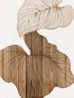 Wood Palms 2 Art Print