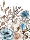 Fall Blooms 1 Art Print