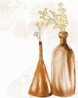 Wildflower Vases 2 Art Print