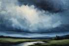 Moody Art Print