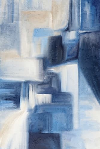 Blues Motion 2 Art Print